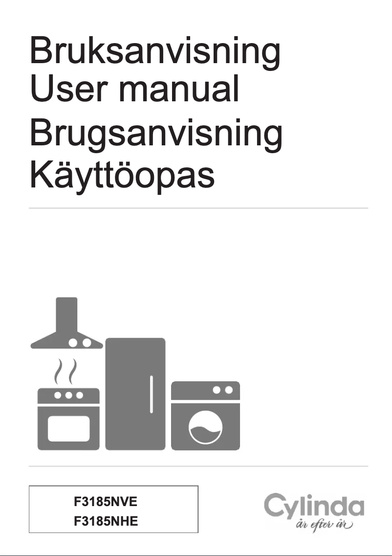 Página 1 del manual Manual de usuario Cylinda F3185NHE