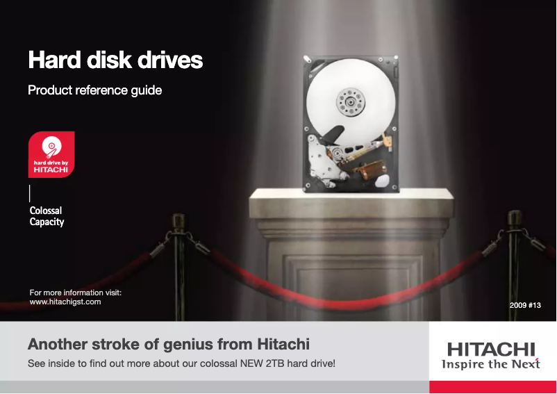 Página nº 1 - Manual de usuario HGST 5K320