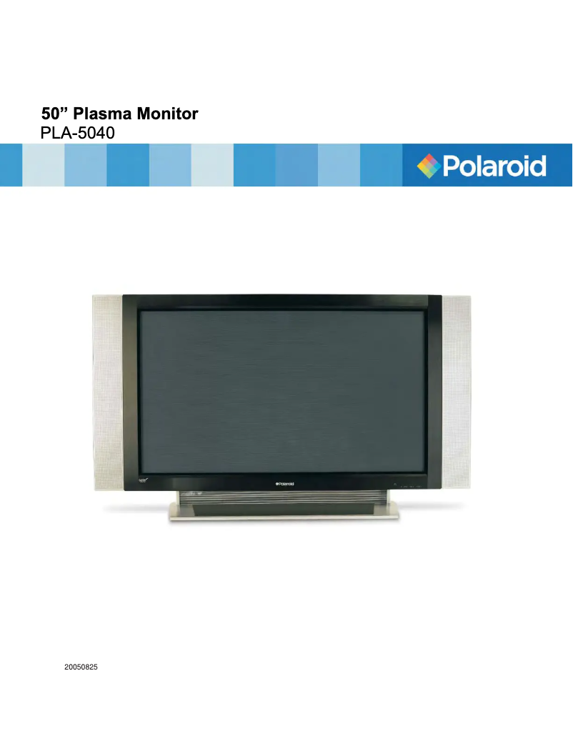 Imagen de la primera página del manual del dispositivo PLA-5040