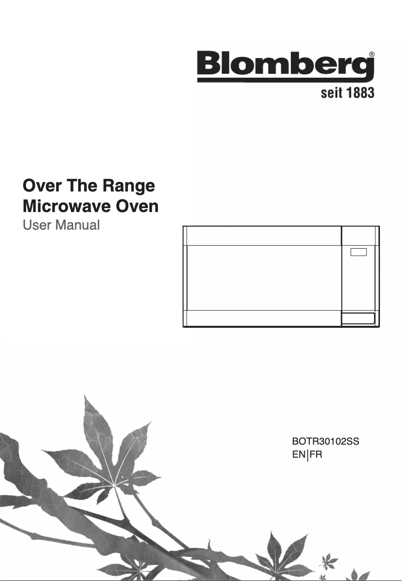 Imagen de la primera página del manual del dispositivo BOTR30102SS