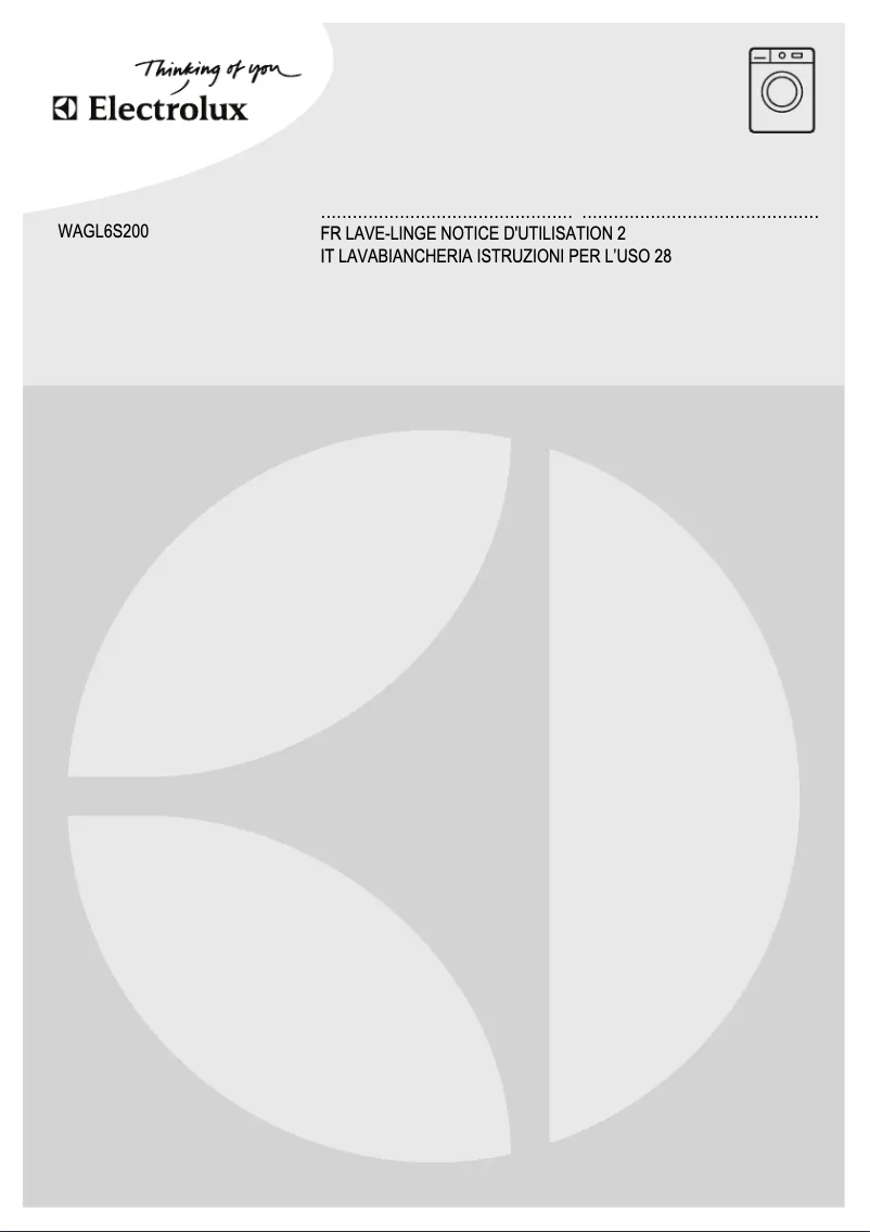 Imagen de la primera página del manual del dispositivo WAGL6S200