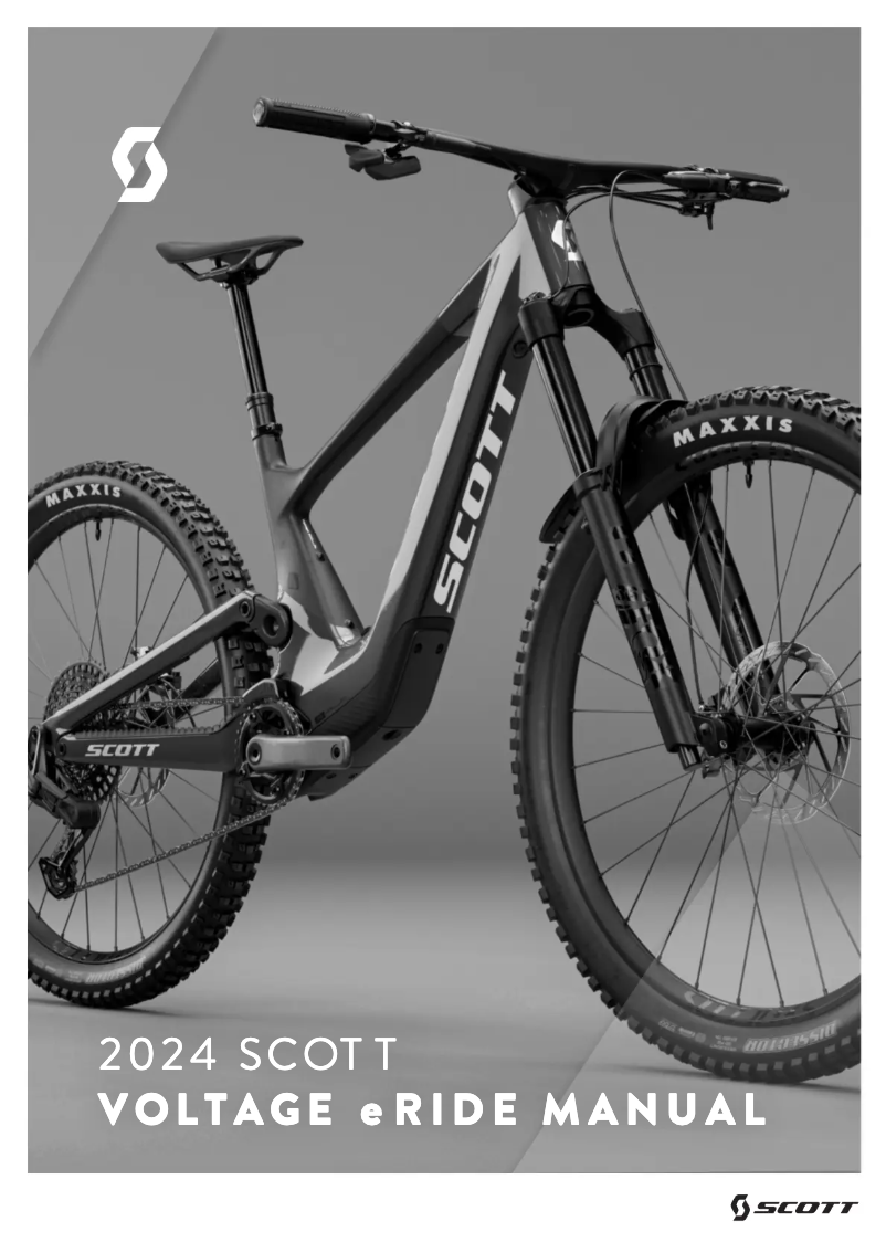 Página 1 del manual Manual de usuario Scott Contessa Voltage eRIDE 900