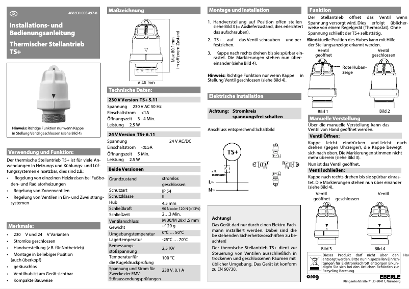 Página 1 del manual Manual de usuario Oreg TS+