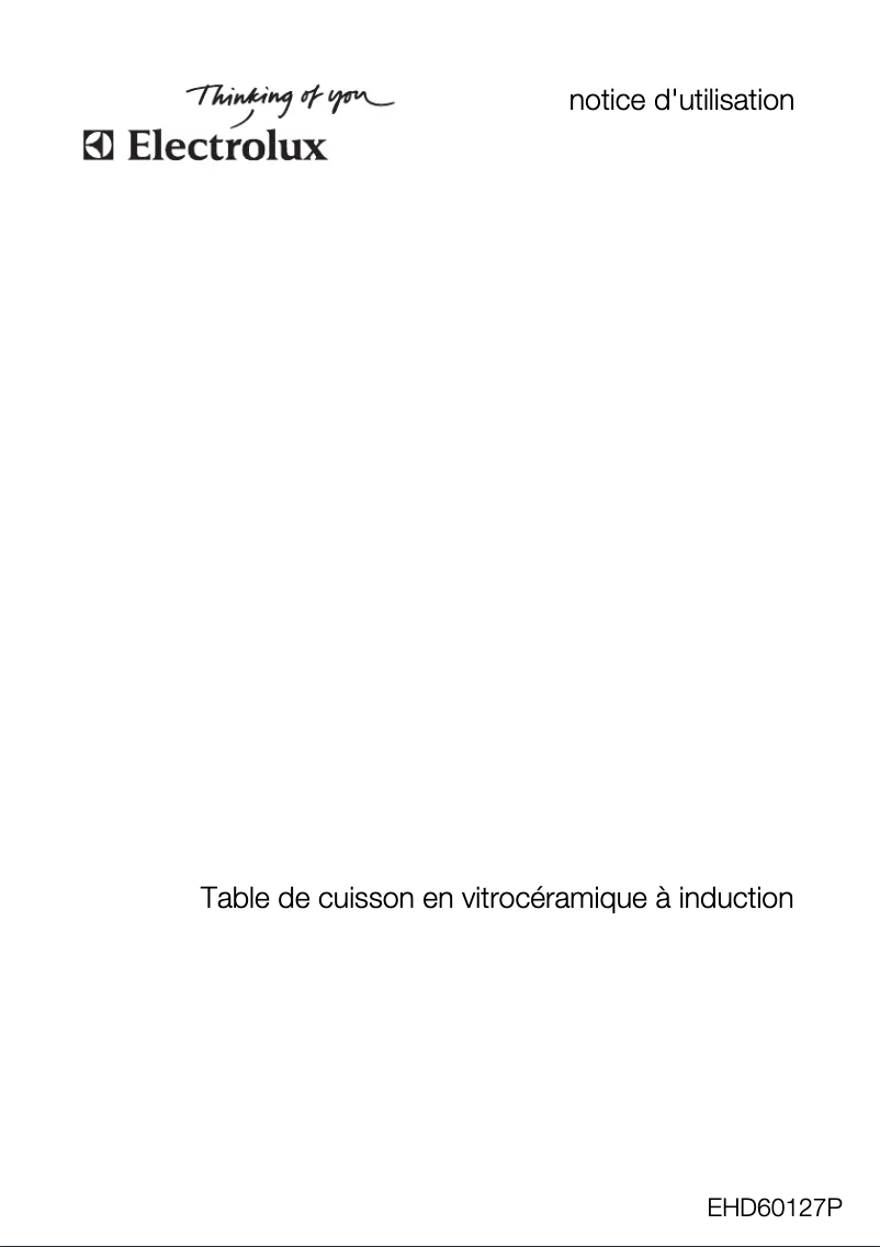 Página nº 1 - Manual de usuario Electrolux EHD60127P