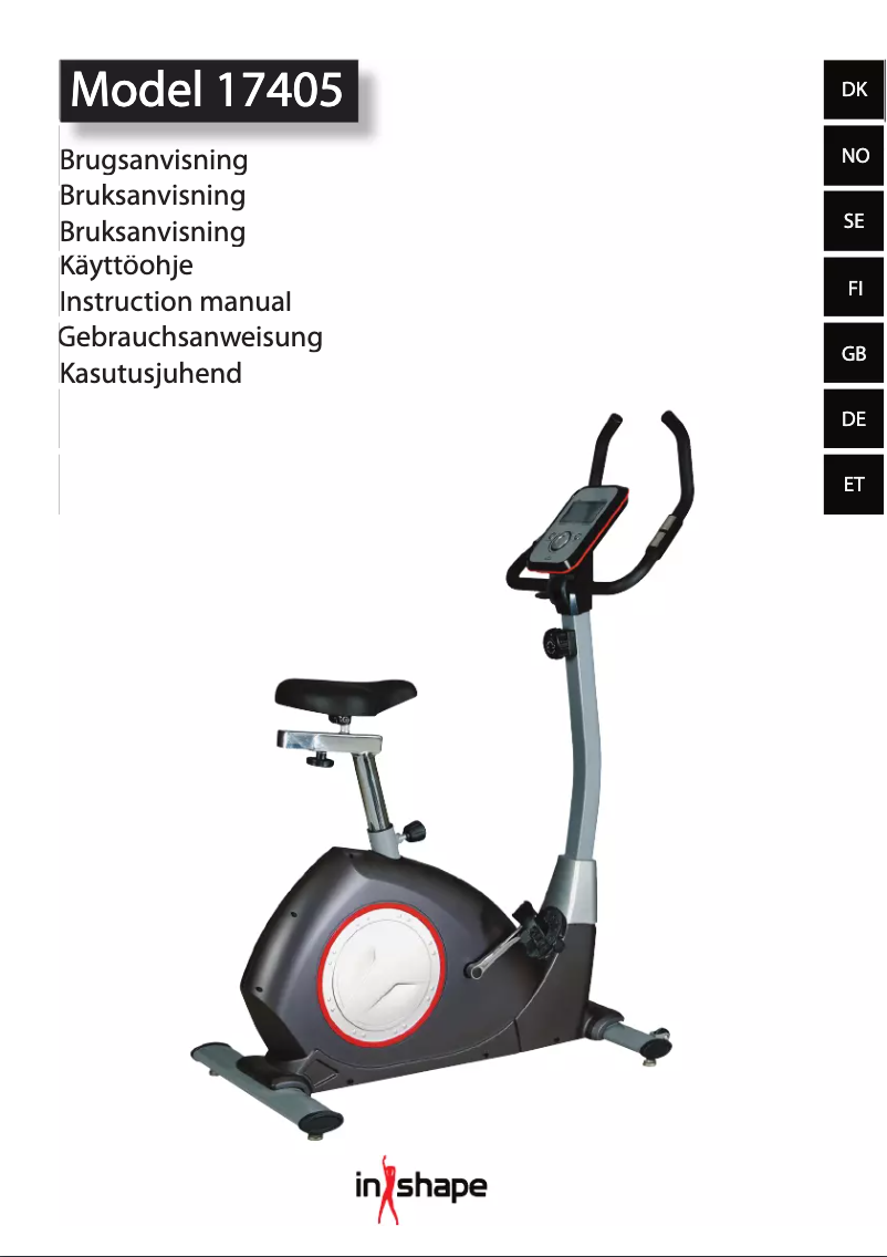 Página 1 del manual Manual de usuario Inshape 17405