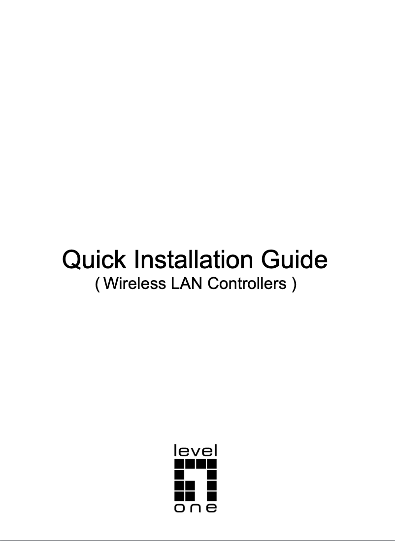 Página 1 del manual Ficha técnica LevelOne WAC-2013