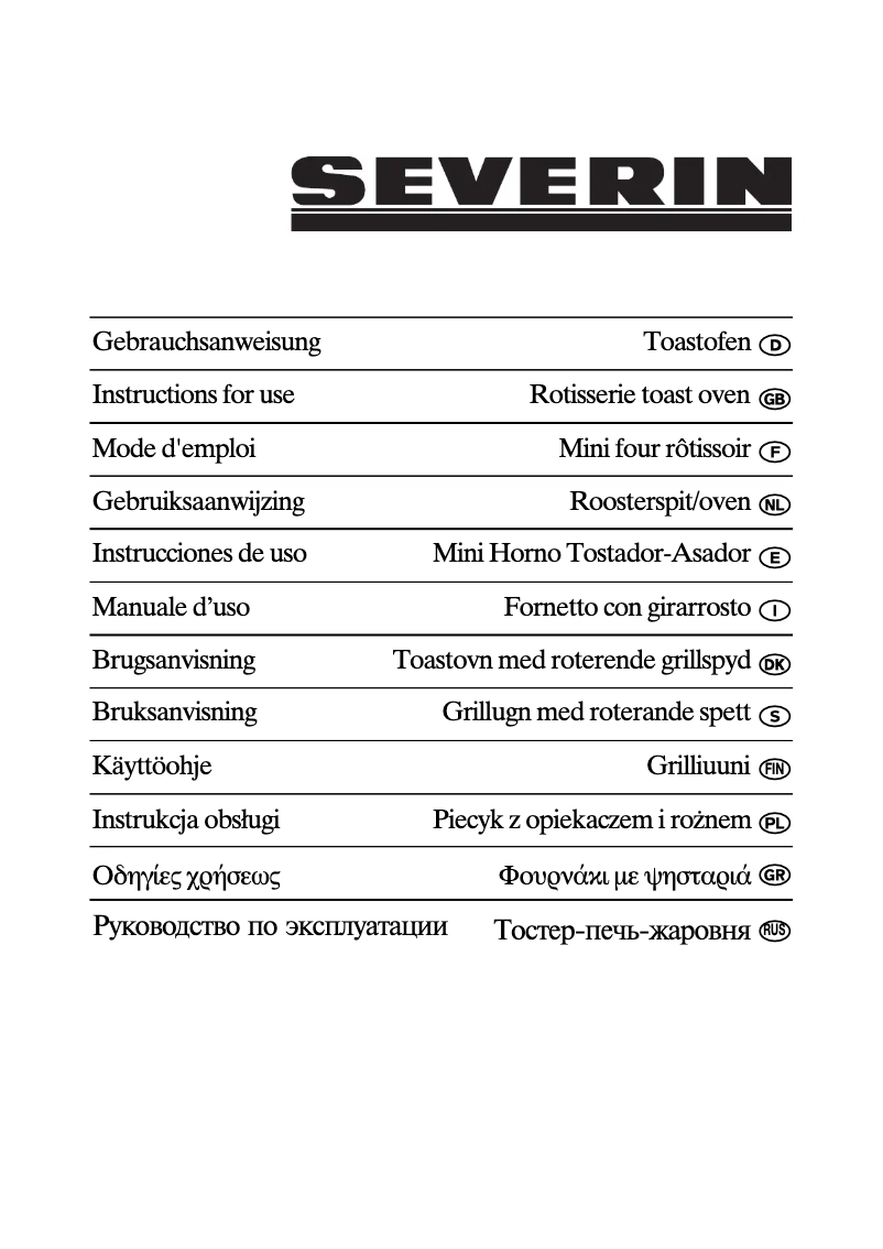 Imagen de la primera página del manual del dispositivo TO 9260