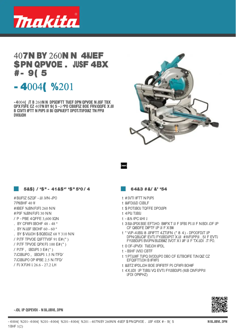 Imagen de la primera página del manual del dispositivo LS004GD201