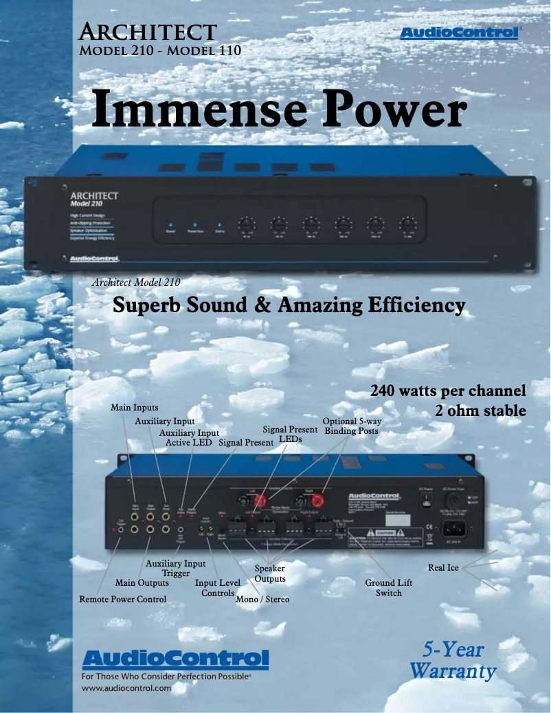 Imagen de la primera página del manual del dispositivo Architect