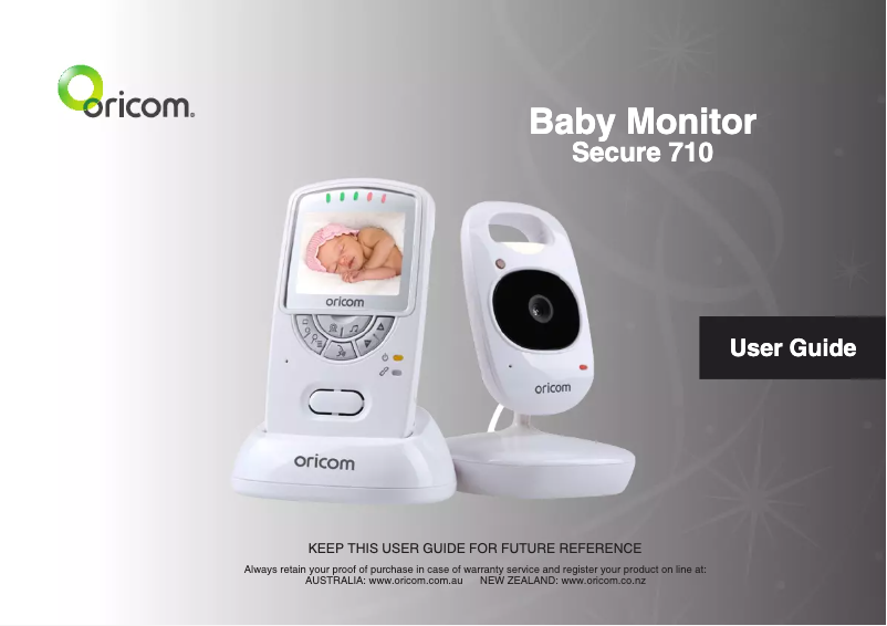 Imagen de la primera página del manual del dispositivo Secure 710