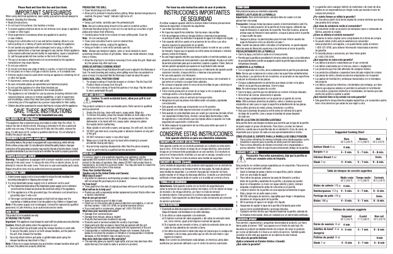 Imagen de la primera página del manual del dispositivo GRP4841