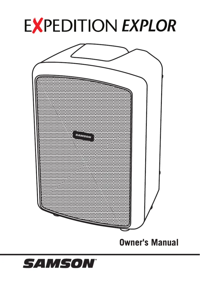 Imagen de la primera página del manual del dispositivo Expedition Explor