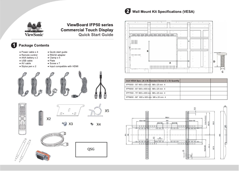 Imagen de la primera página del manual del dispositivo IFP6550-2