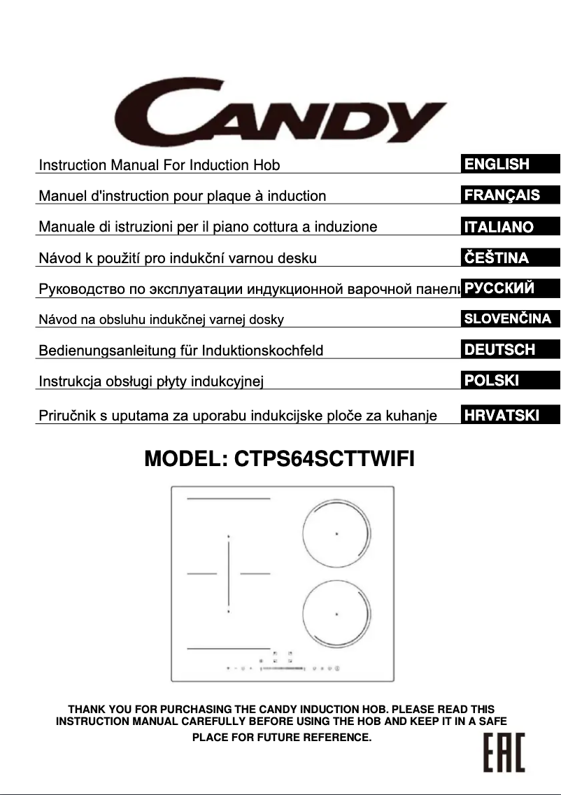 Imagen de la primera página del manual del dispositivo CHK6C4