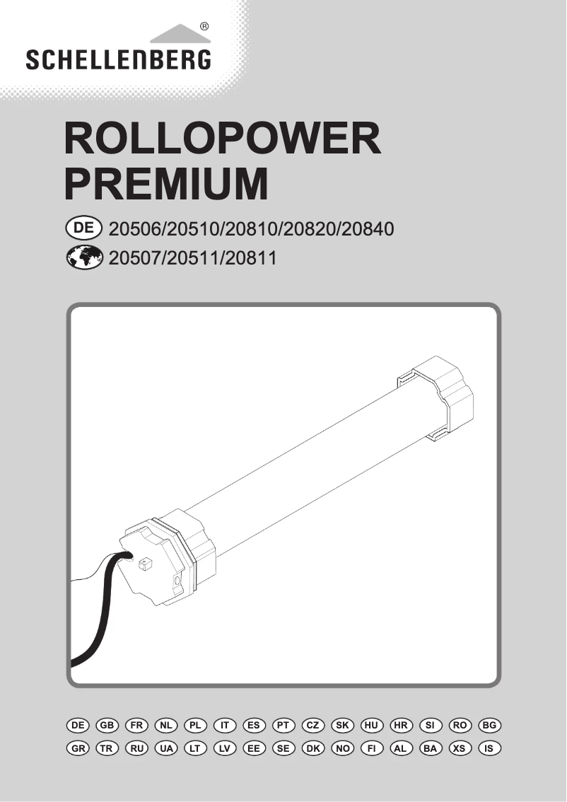 Página 1 del manual Manual de usuario Schellenberg 21241