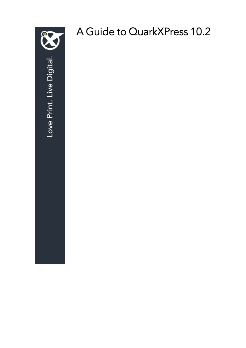 Imagen de la primera página del manual del dispositivo XPress 10.2