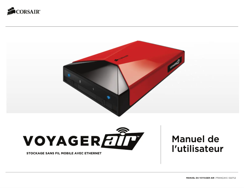 Página nº 1 - Manual de usuario Corsair Voyager Air