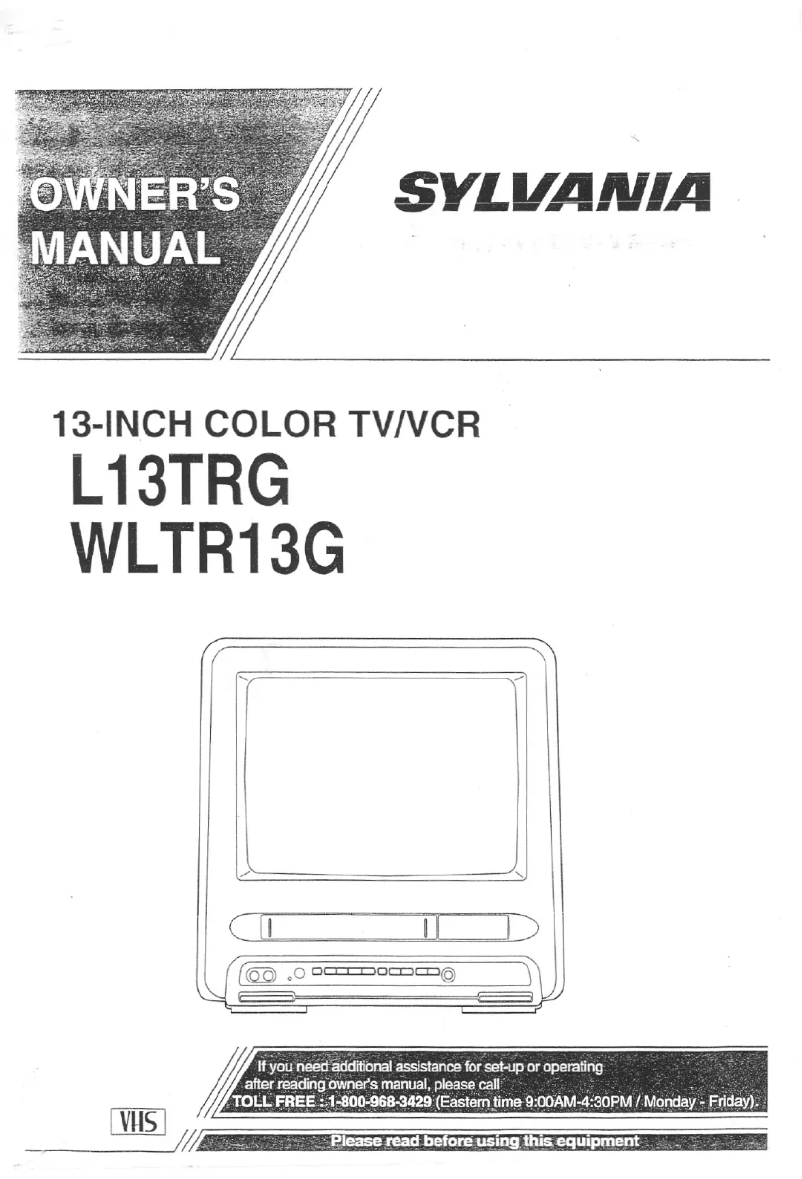 Página 1 del manual Manual de usuario Sylvania L13TRG