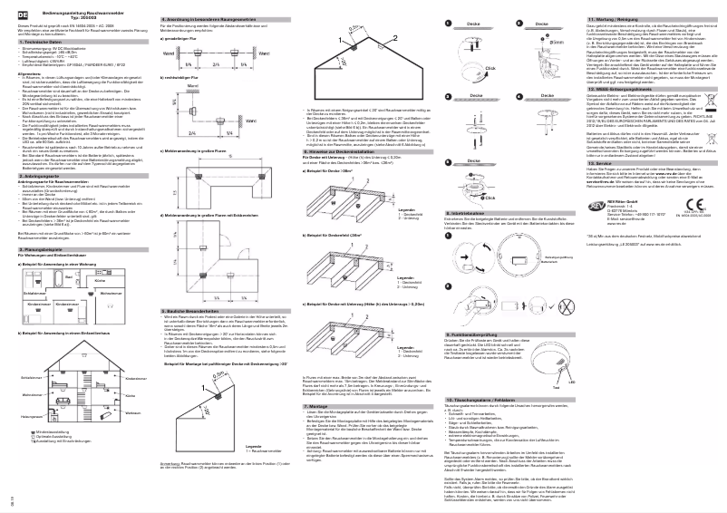 Imagen de la primera página del manual del dispositivo 205003