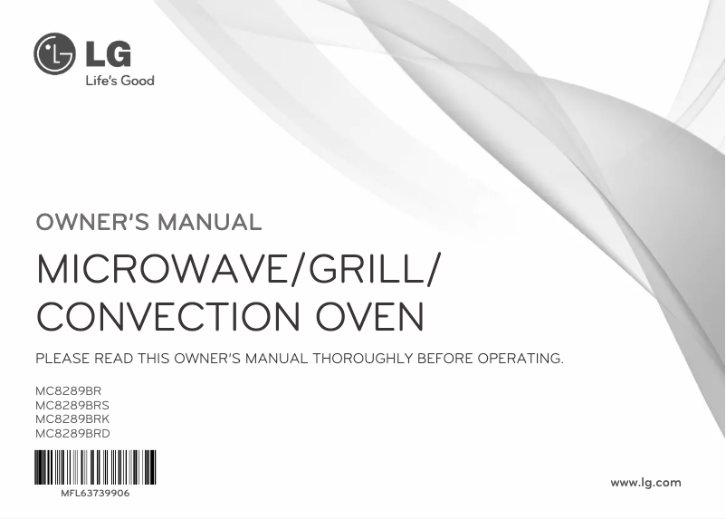 Imagen de la primera página del manual del dispositivo MC8289BRD