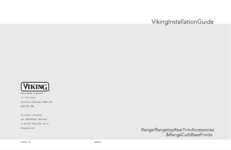 Imagen de la primera página del manual del dispositivo VGR5366BRELP