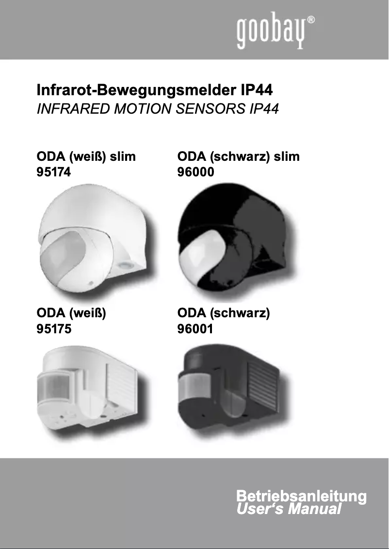 Página 1 del manual Manual de usuario Wentronic 96001