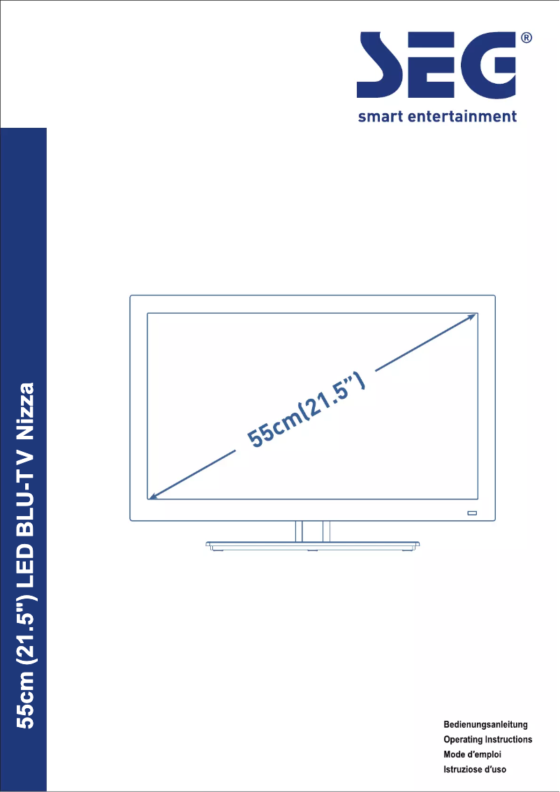 Página 1 del manual Manual de usuario SEG Nizza