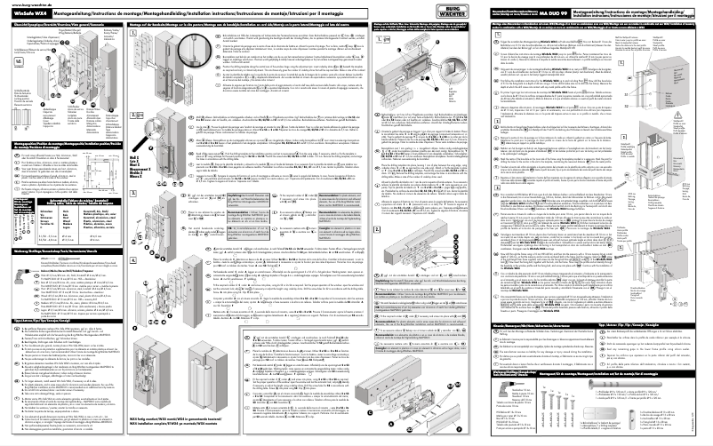 Página 1 del manual Manual de usuario Burg Wächter WinSafe WX 4