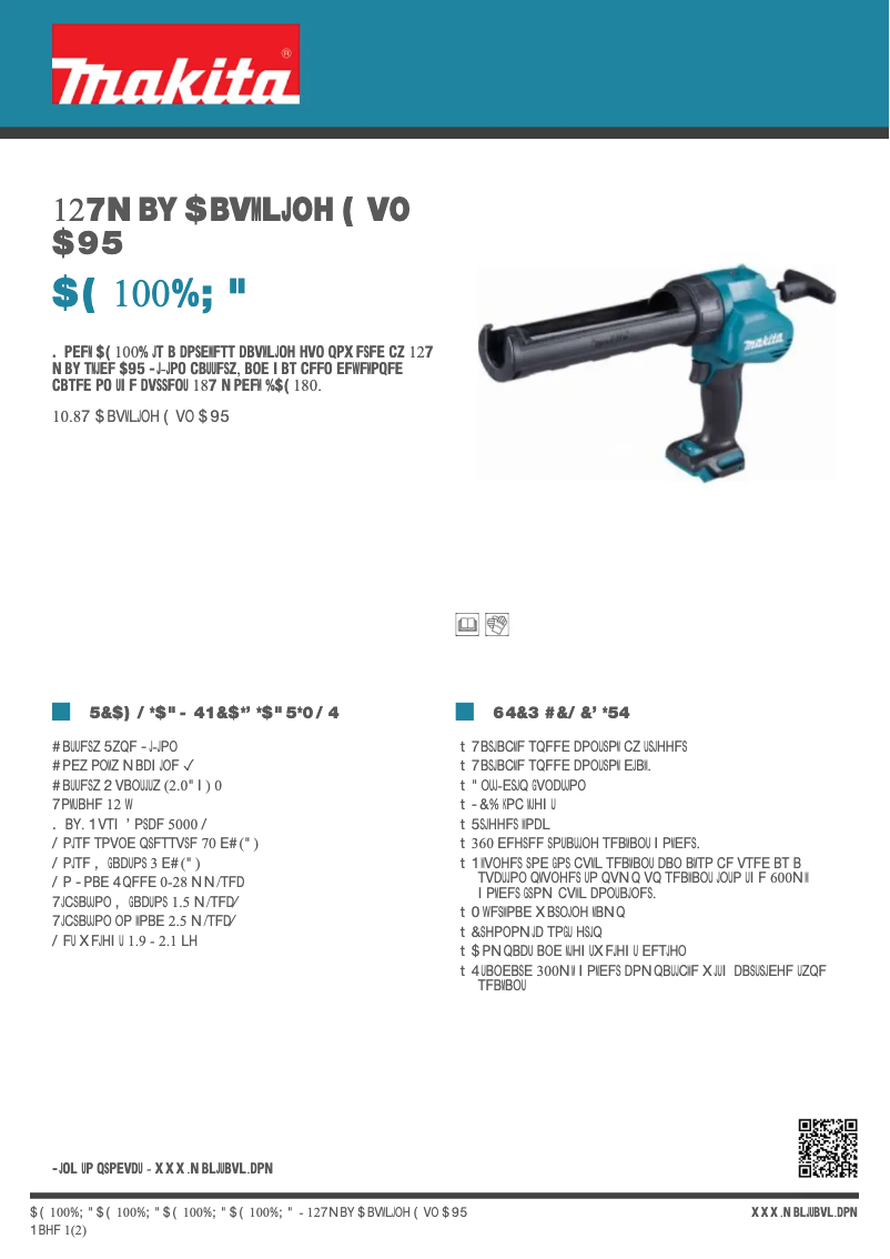 Imagen de la primera página del manual del dispositivo CG100DZA