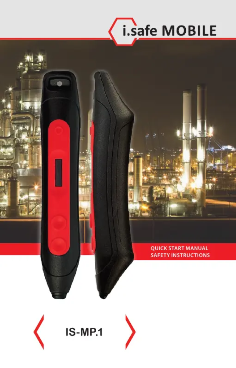 Imagen de la primera página del manual del dispositivo IS-MP.1