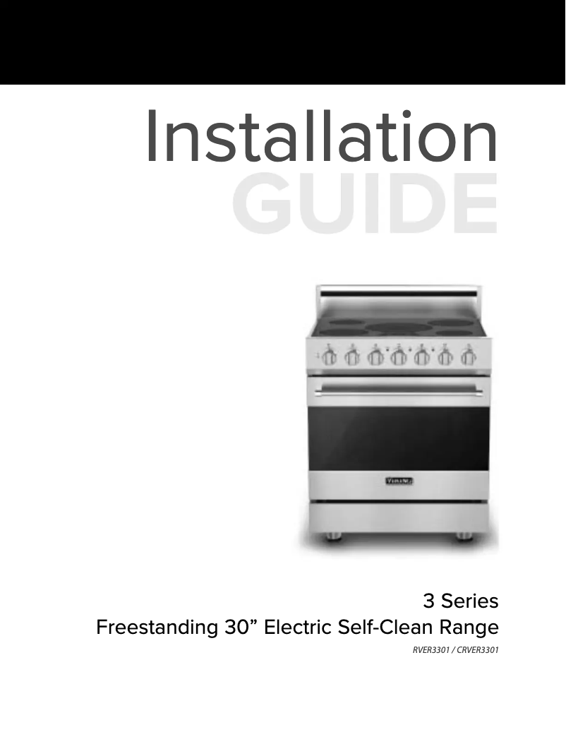 Imagen de la primera página del manual del dispositivo RVER33015BVC