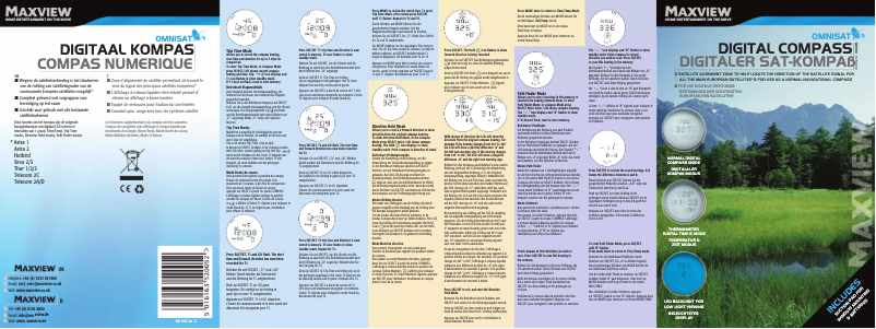 Imagen de la primera página del manual del dispositivo B2030