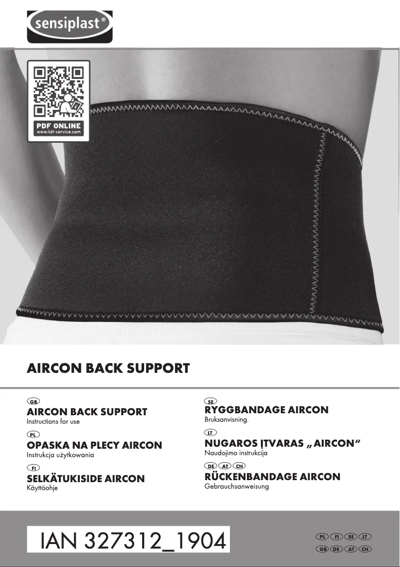 Imagen de la primera página del manual del dispositivo IAN 327312