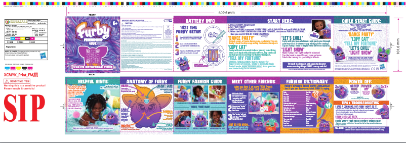 Página 1 del manual Manual de usuario Hasbro Furby