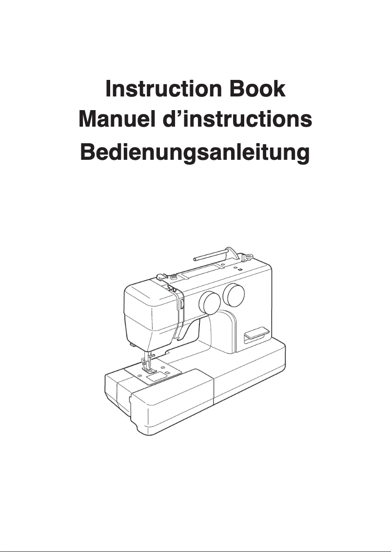 Página 1 del manual Manual de usuario Elna eXplore 160