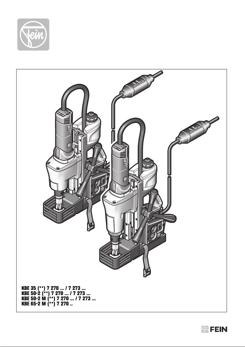 Página nº 1 - Manual de usuario Fein KBE 35