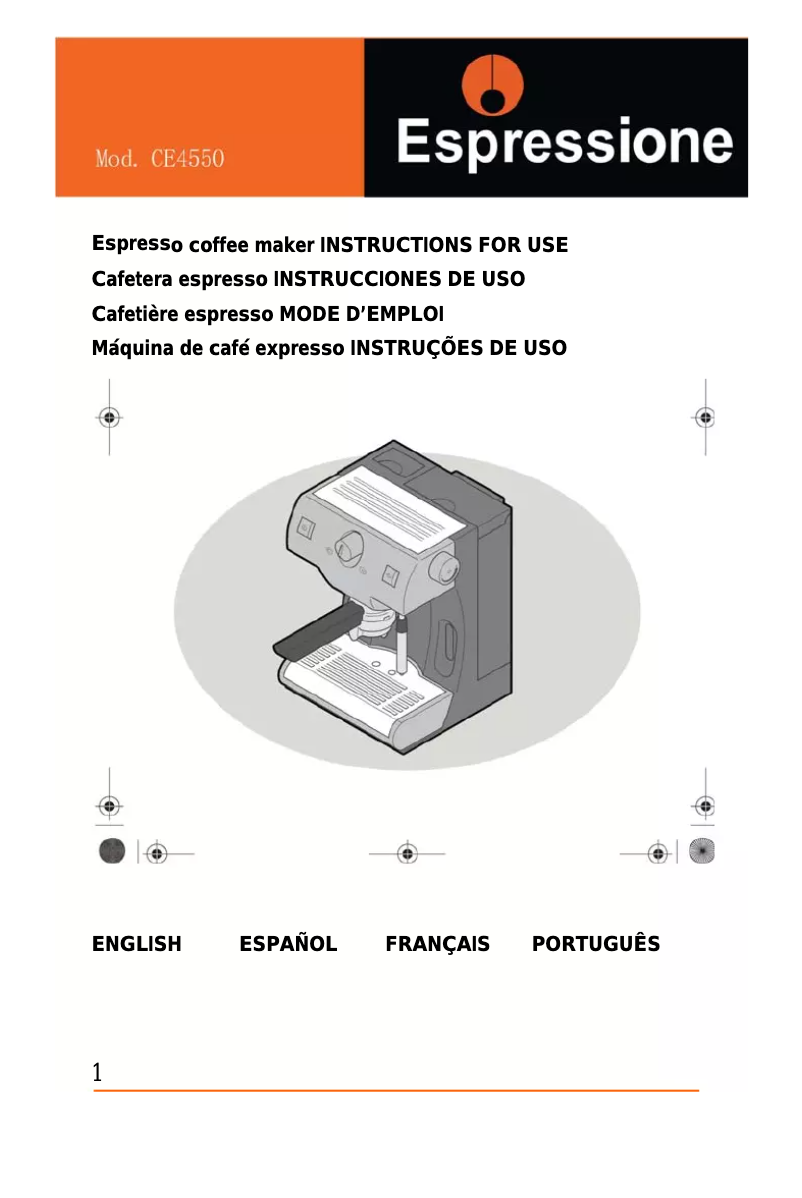 Imagen de la primera página del manual del dispositivo Squissita Plus CE 4651