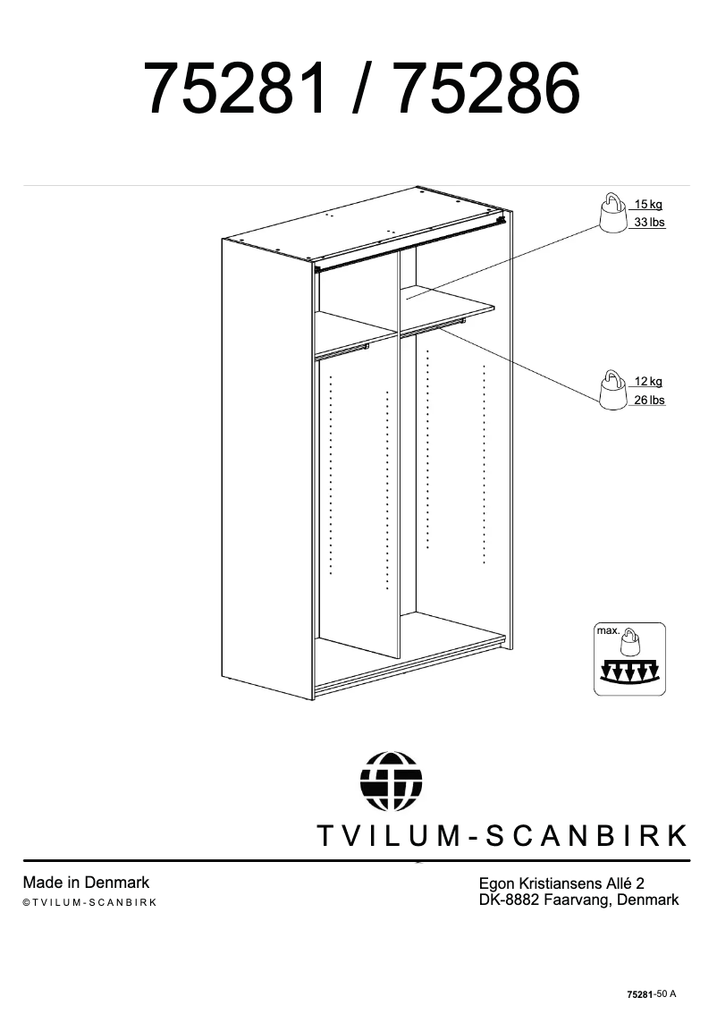 Imagen de la primera página del manual del dispositivo 75286