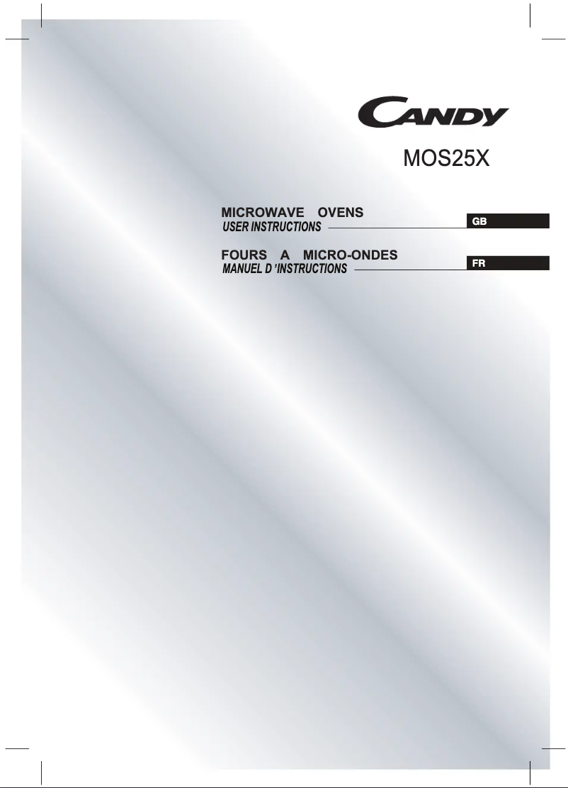 Imagen de la primera página del manual del dispositivo MOS25X