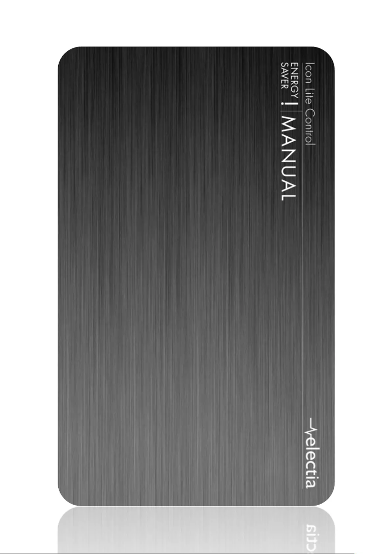 Imagen de la primera página del manual del dispositivo Icon Lite Control