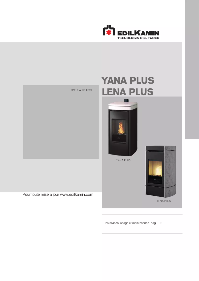 Imagen de la primera página del manual del dispositivo LENA PLUS