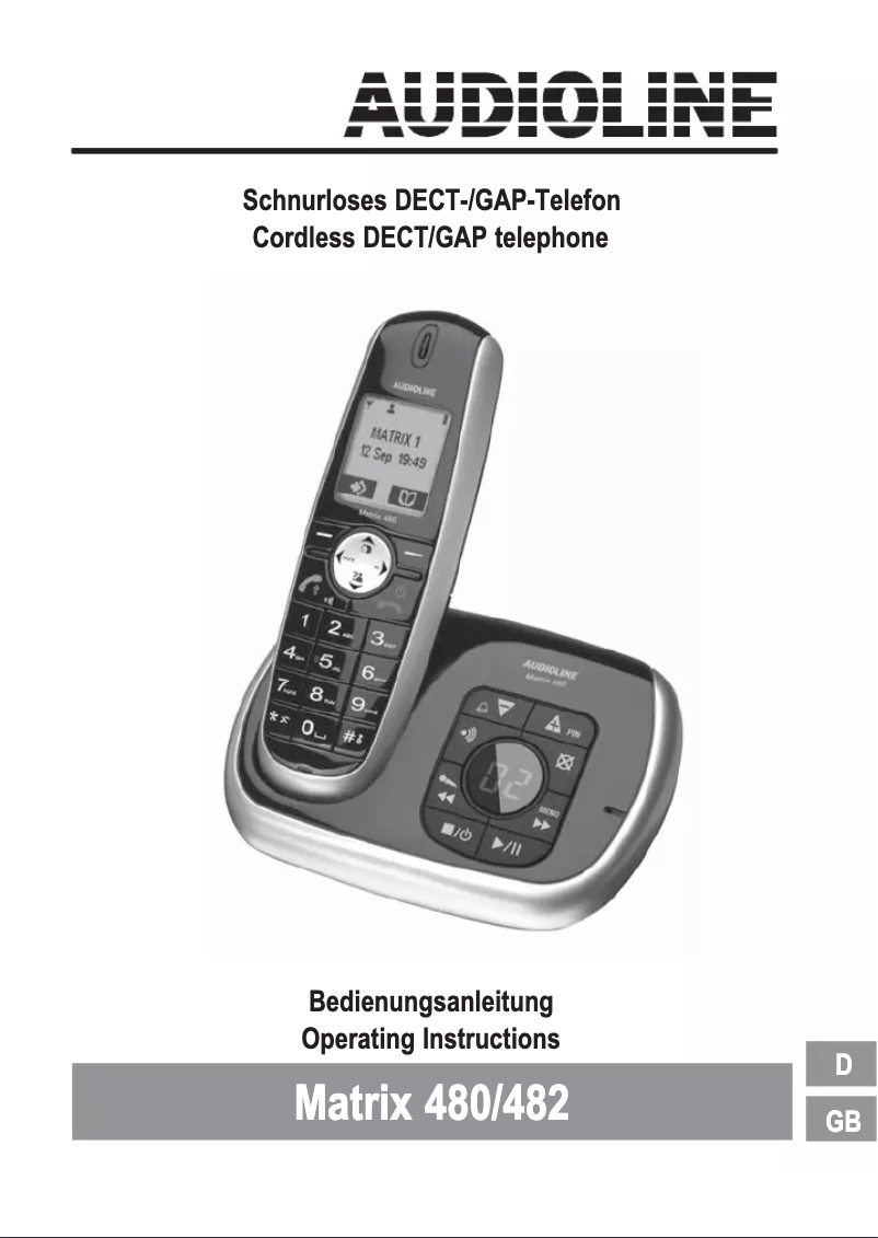 Imagen de la primera página del manual del dispositivo Matrix 480