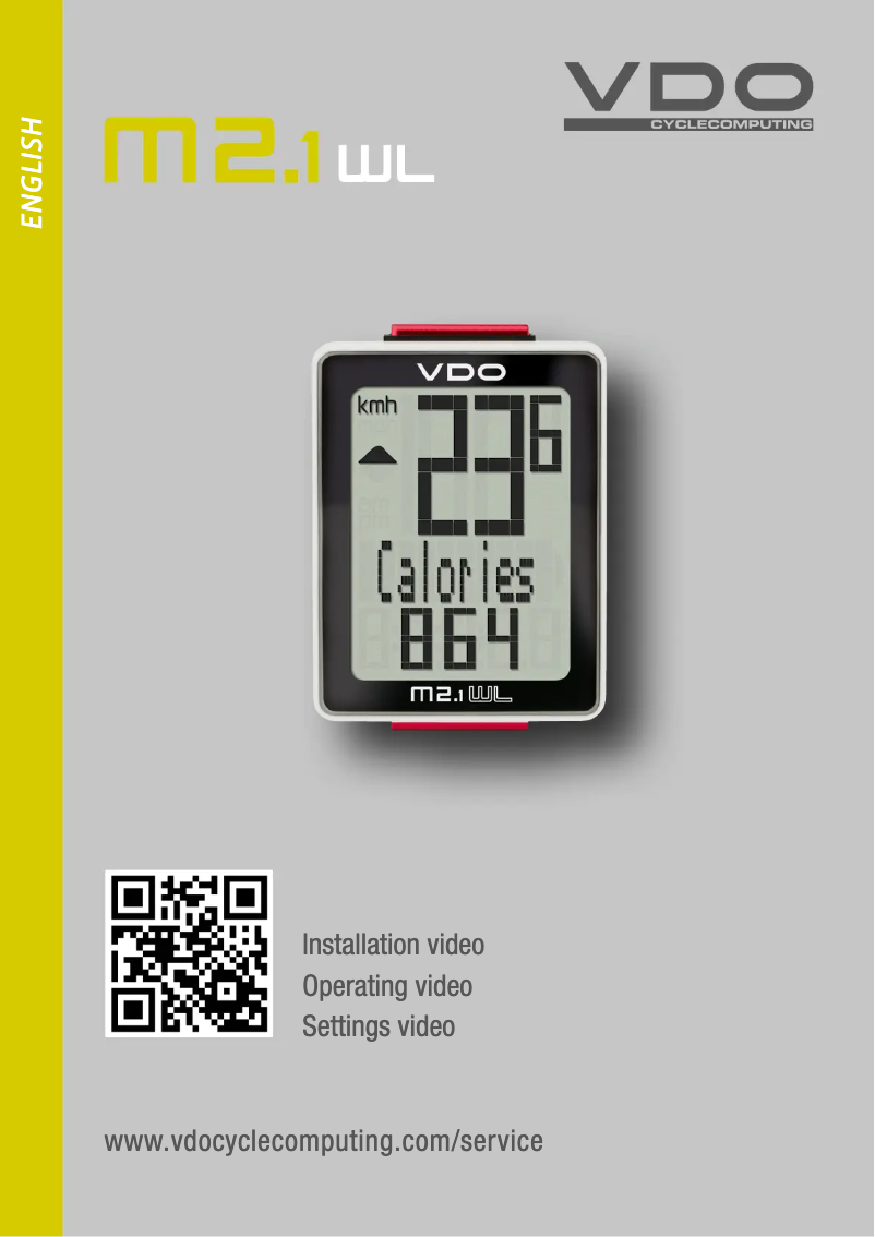 Imagen de la primera página del manual del dispositivo M2.1 WL