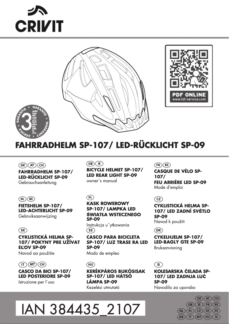 Imagen de la primera página del manual del dispositivo IAN 326484