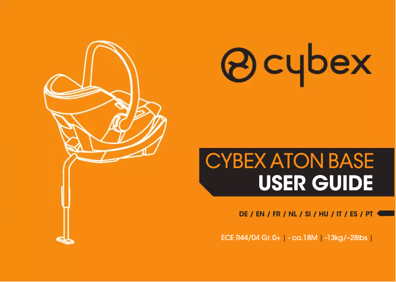 Página 1 del manual Manual de usuario Cybex ATON Base