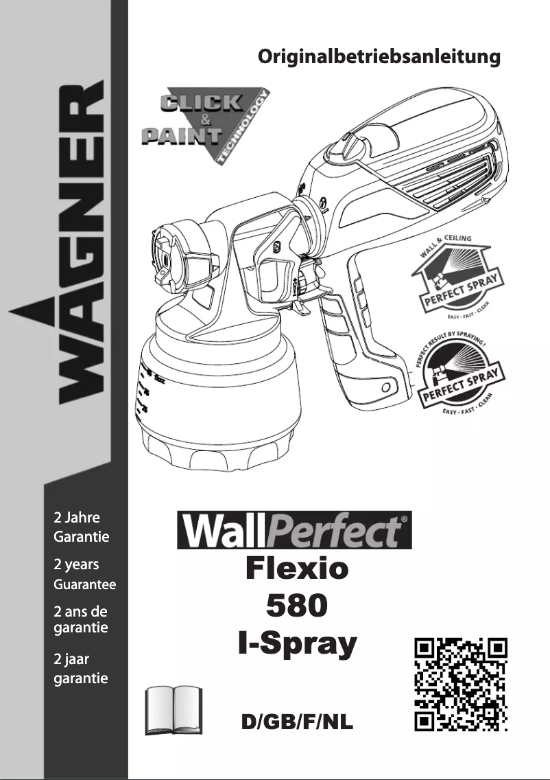 Página nº 1 - Manual de usuario Wagner Flexio 580