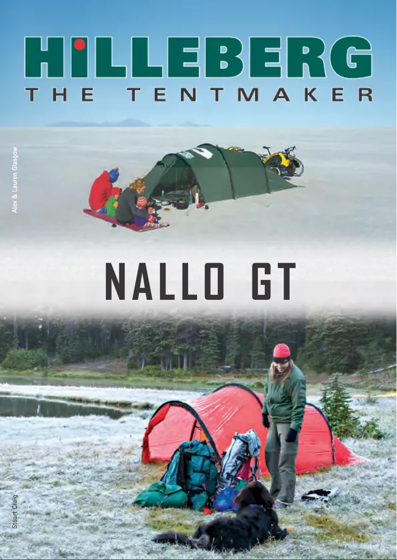 Imagen de la primera página del manual del dispositivo Nallo GT