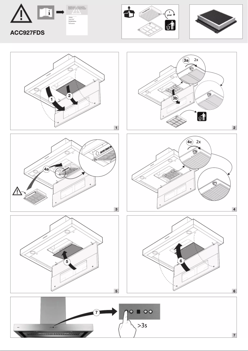 Página 1 del manual Manual de usuario Pelgrim ACC927FDS