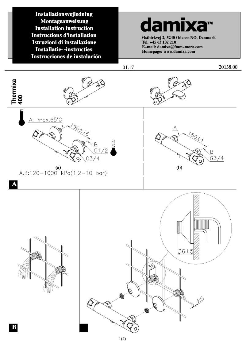Imagen de la primera página del manual del dispositivo 5750400