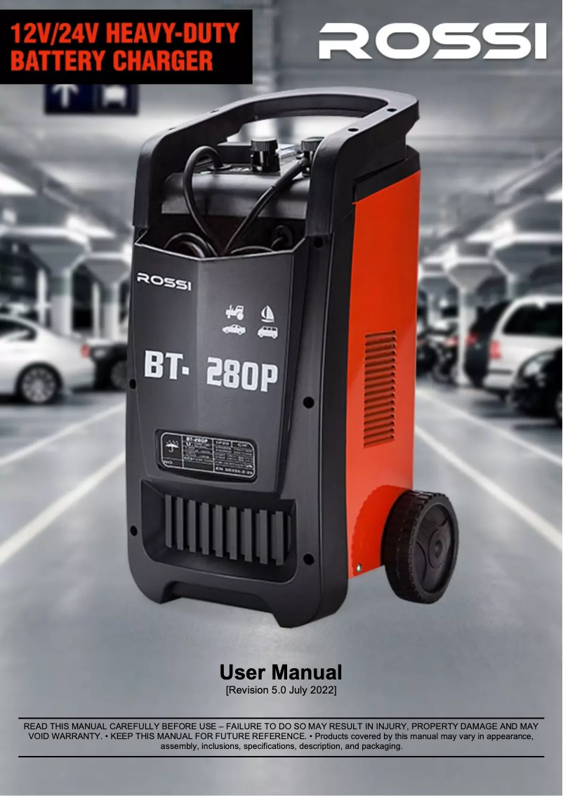 Imagen de la primera página del manual del dispositivo BT-280P